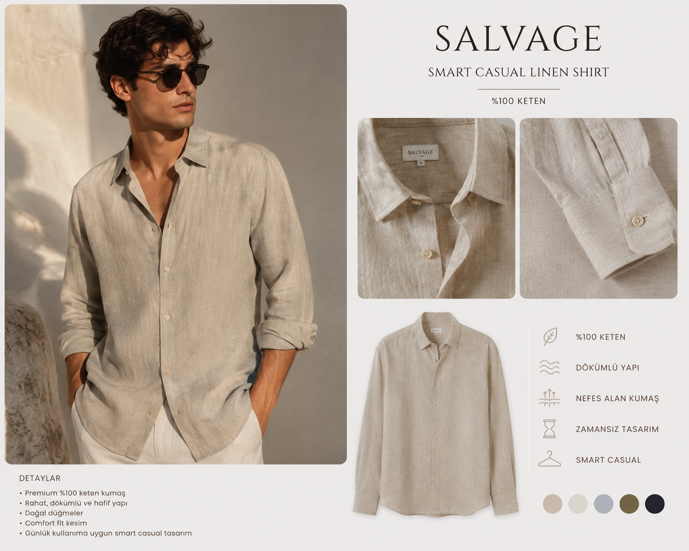Linen Overshirt